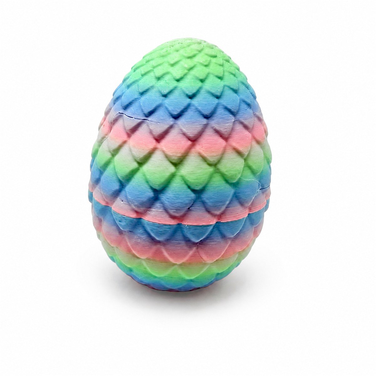 AIRA Flow Uovo Arcobaleno Pastello, fidget toy stampato in 3D