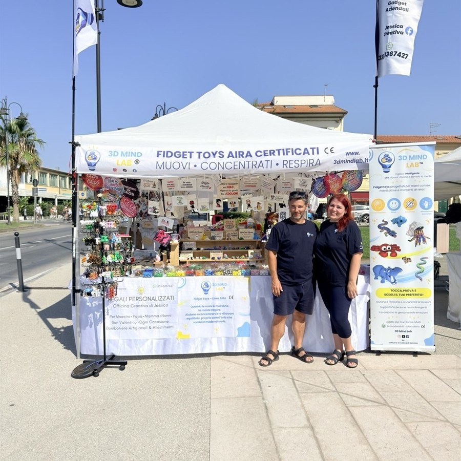 Jessica e Marco di 3D Mind Lab