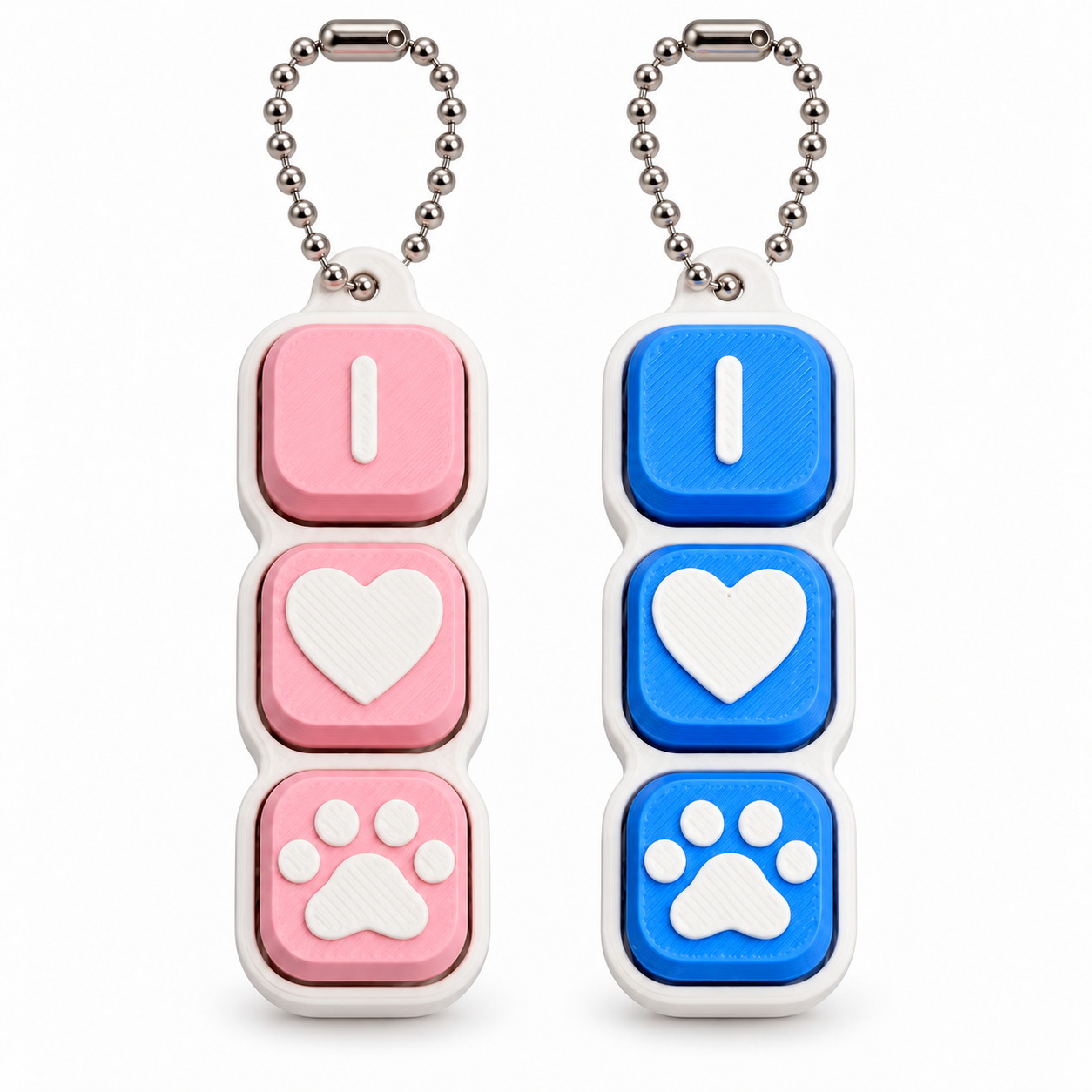 AIRA Clicker 3 Tasti Cuore e Zampa