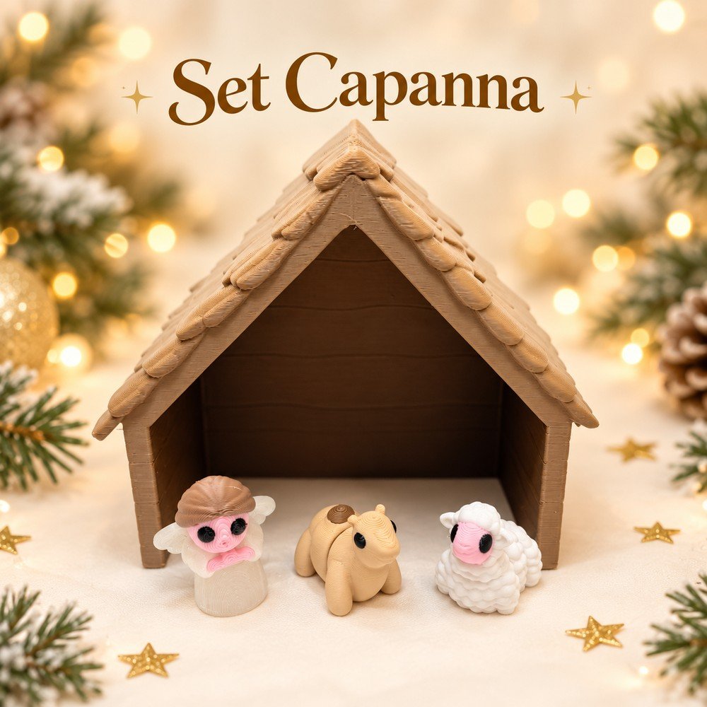 Set Capanna AIRA – Capanna, Angelo Glow, Cammello e Pecorella